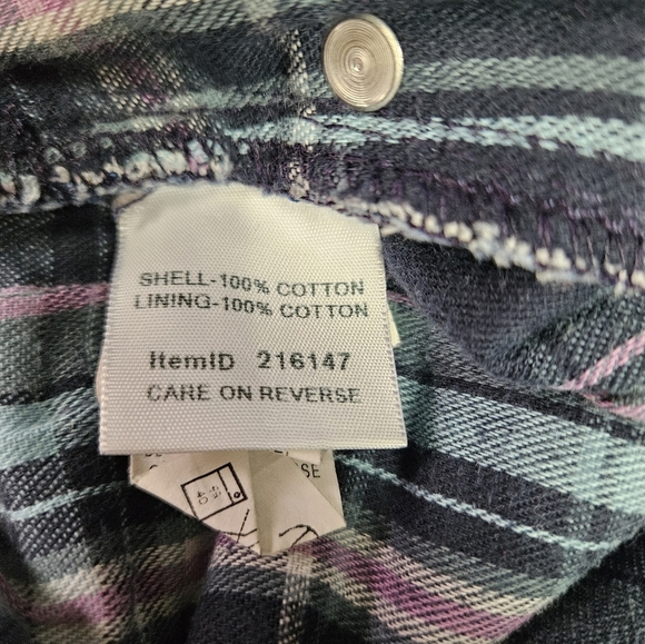 L.L. Bean Medium Wash Fleece Lined Denim Jeans Relaxed Fit Size 6 Women's B20 - Picture 9 of 13